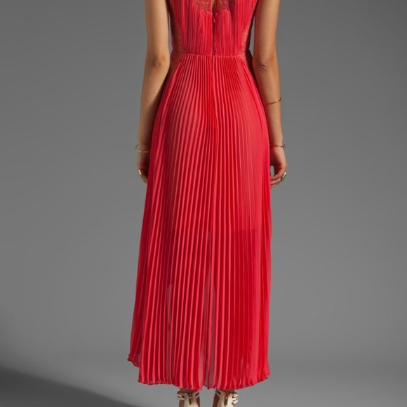 BCBGMaxAzria Mina Pleated Dress (NWOT) - Picture 2 of 16